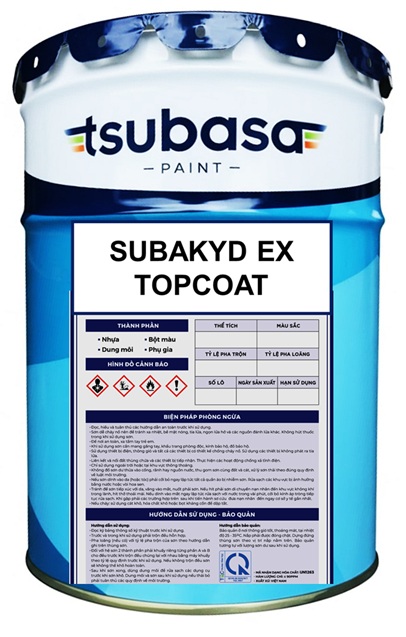 SUBAKYD EX TOP COAT - SƠN PHỦ ALKYD BIẾN TÍNH